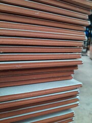 stack of ceramic tiles