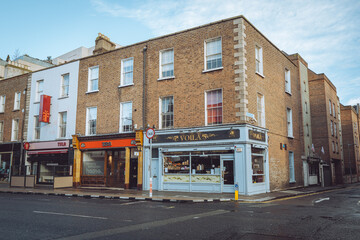 Dublin, Ireland- December 7 2025 "Late autumn in in capital of Ireland, Dublin"