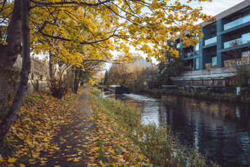 Dublin, Ireland- December 7 2025 "Late autumn in in capital of Ireland, Dublin"