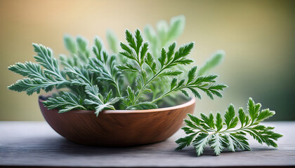 The Wormwood Herb Is Celebrated For Its Use In Aromatherapy And Health