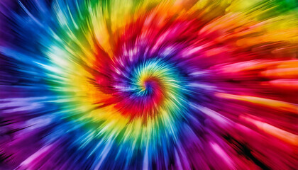 Vibrant Tie Dye Swirls Long Exposure Photography Abstract Psychedelic Art