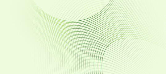 Minimal Green Line Abstract Technology Background