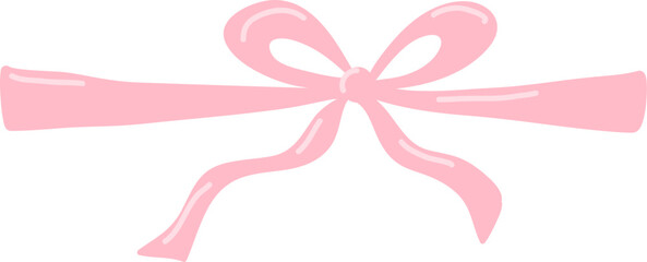 Ribbon Bow Divider Hand Drawn