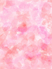 Soft, airy, and diffused watercolor background texture featuring gentle washes and cloud-like blending of pastel pink, blush, and light coral tones on white paper.