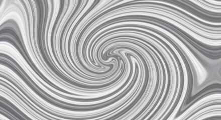 Obraz premium Abstract swirling gray and white pattern