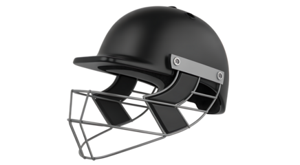 Isolated Cricket Helmet 
