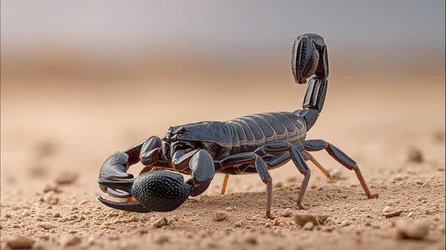 Desert Arachnid Portrait Collection with Dramatic Light
