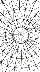 glass roof of the roof