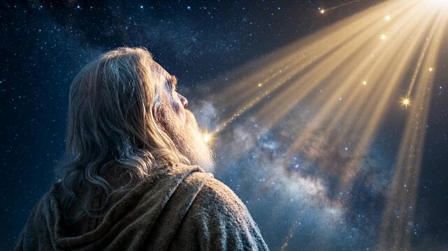 God&rsquo;s Promise to Abraham &mdash; Descendants as Numerous as the Stars | Cinematic Biblical AI-Generated Scene