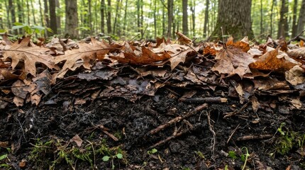 Rich Humus and Forest Floor Decomposition