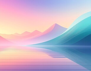 Modern Abstract Gradient Background for Branding