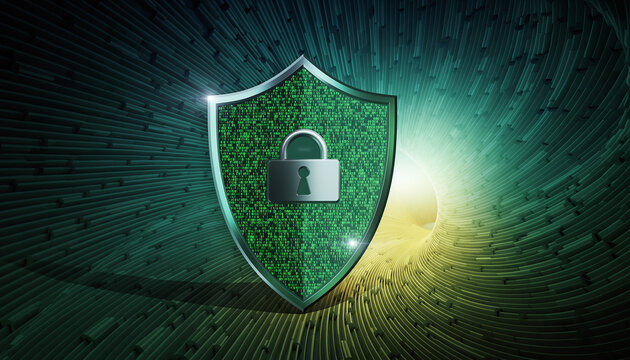 Ochrona danych komputerowych. Zapora danych cyfrowych z zabezpieczeniami