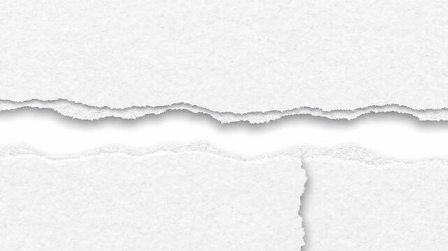 Torn paper edges reveal a white background with ripped vvv 69 texture