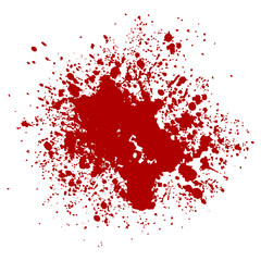 Blood Splatter Splash Stain Illustration