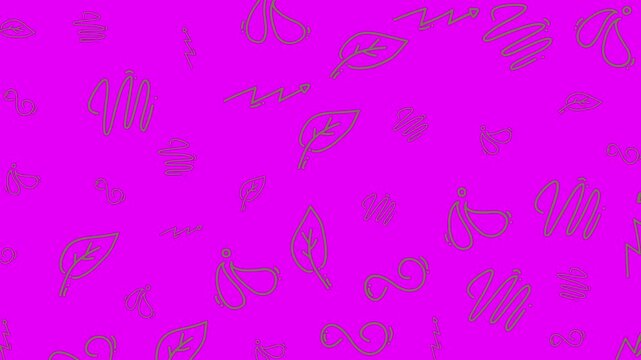 Abstract magenta background with textured grey shapes. Suitable for modern design projects, web graphics, and social media visuals.