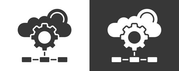 Orchestration Icon Set Vector Collection Isolated In Black And White