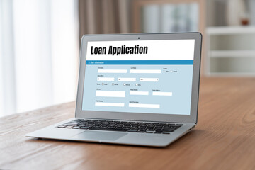 Online loan application form for modish digital information collection on the internet network