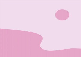 A soft pink and light purple abstract background with a circular shape resembling a sun 