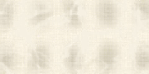 Retro beige halftone paper texture. Vintage craft ecru wallpaper with speckles, flecks, particles. Light cream grunge grain overlay background. Dirty dotted and specked canvas backdrop. Vector