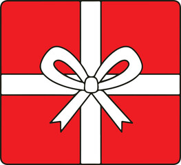 red gift box