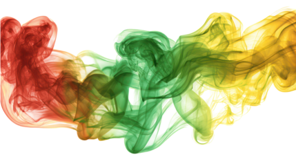 Colorful smoke abstract background