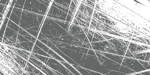Vector Scratch Overlay Texture Grunge Background Abstract Gray and White Distressed Pattern
