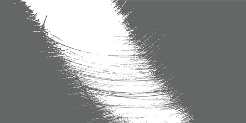 Grunge Texture Overlay Vector Grey and White Distressed Background Graphic Resource with Radial Scratched Effect