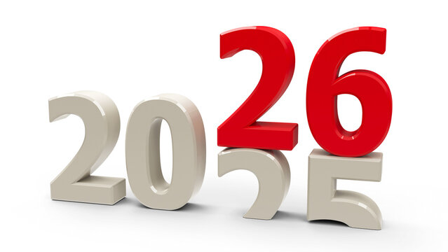 Numbers 2025-2026 New year