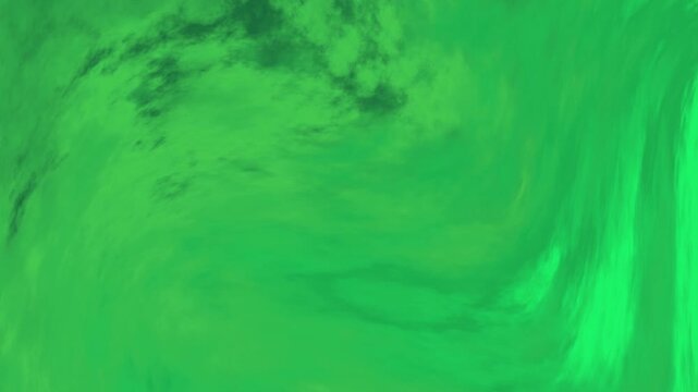 Abstract green swirling pattern with cloudlike formations suitable for backgrounds, textiles, packaging designs, digital art, and natureinspired branding projects