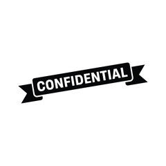 Confidential Stamp, Confidential Sign Template