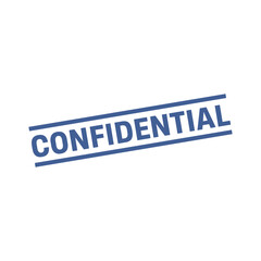 Confidential Stamp, Confidential Sign Template