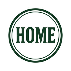 home icon logo seal vector on white background
Vector stamp icon