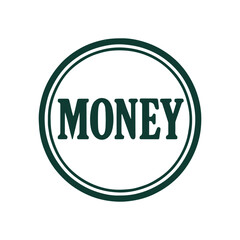 money icon logo seal vector on white background
Vector stamp icon