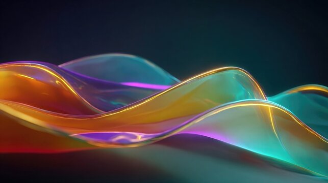 Neon light abstract art with glowing shapes, electric color schemes, vibrant contrast, and futuristic aesthetics suitable for digital media and creative projects - Powered by Adobe