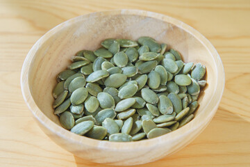 素焼きのパンプキンシード