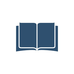 Trendy Book Education Icon Vector Template