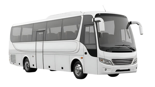 White Tourist Coach Bus Isolated on White Background.png


