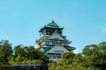 Fototapeta premium Osaka Castle Tower