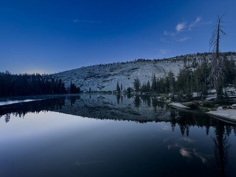 reflection in the lake