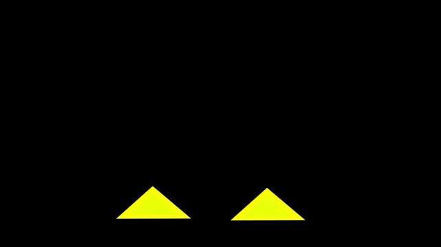 Clean arrow animation with transparent background for pointing direction, highlighting elements and professional video overlays