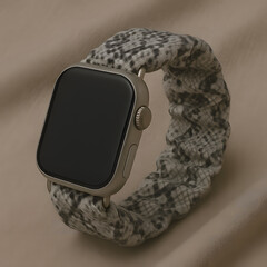 Neutral Snake Pattern Fashion Accessory in Luxury Product Style