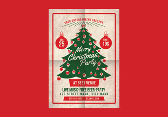 Christmas Party Flyer
