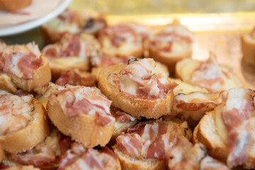 Bruschetta delivered layers of bold, fresh flavor that had everyone coming back for more