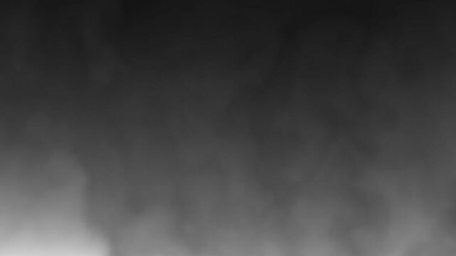 White Smoke Background Animation for Atmospheric Cinematic Effects