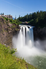 Snoqualmie Falls in Washington State 
