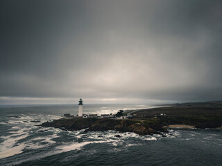 Pigeon Point Lighthouse in Central California.