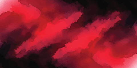 Vibrant Red and Black Grunge Texture Abstract Background