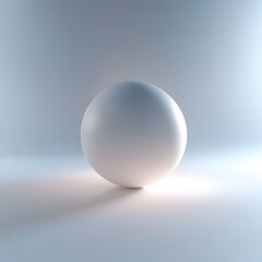 Translucent glass sphere light high resolution picture