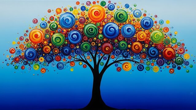 Rainbow Painted Tree Images – Browse 53,334 Stock Photos, Vectors