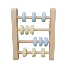 old wooden abacus